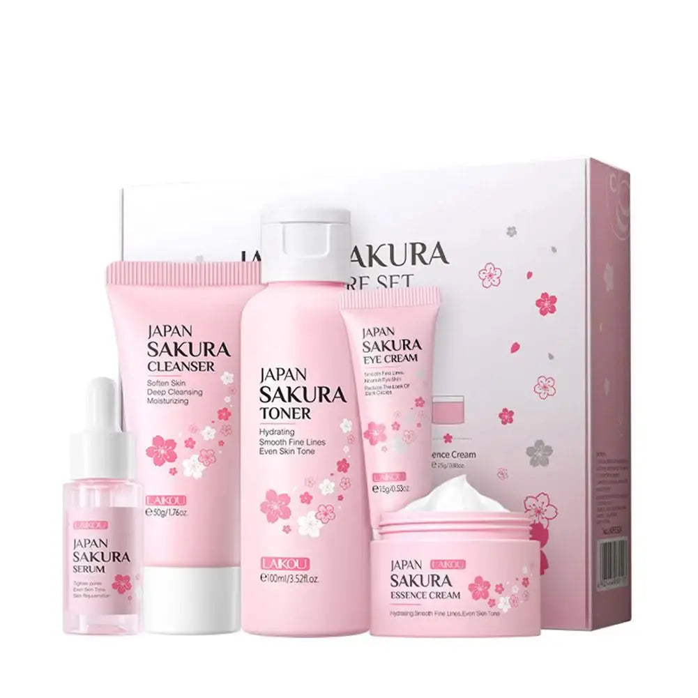 Coffret Sakura avec toner et nettoyant