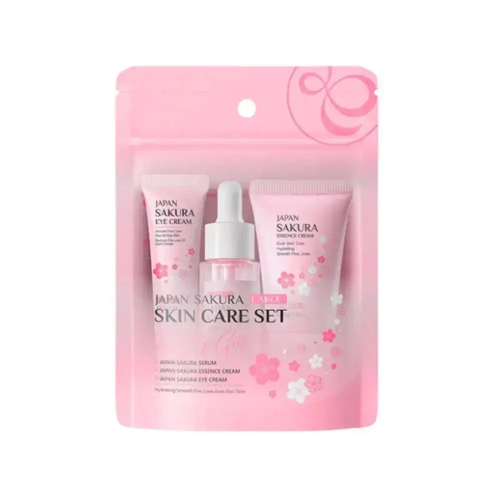 Coffret soin visage Sakura – packaging fleuri