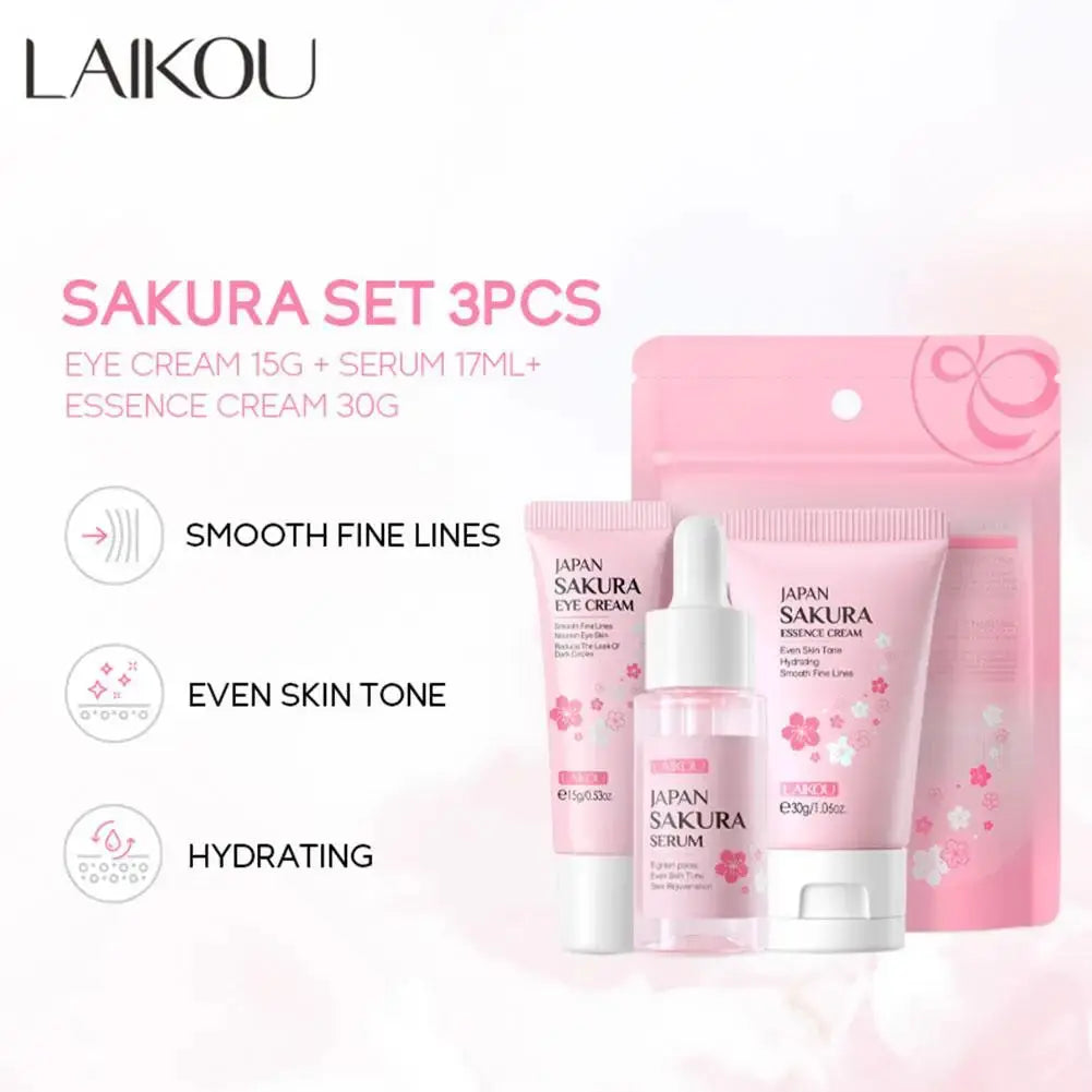 Set Sakura LAIKOU 3 pièces – hydratant