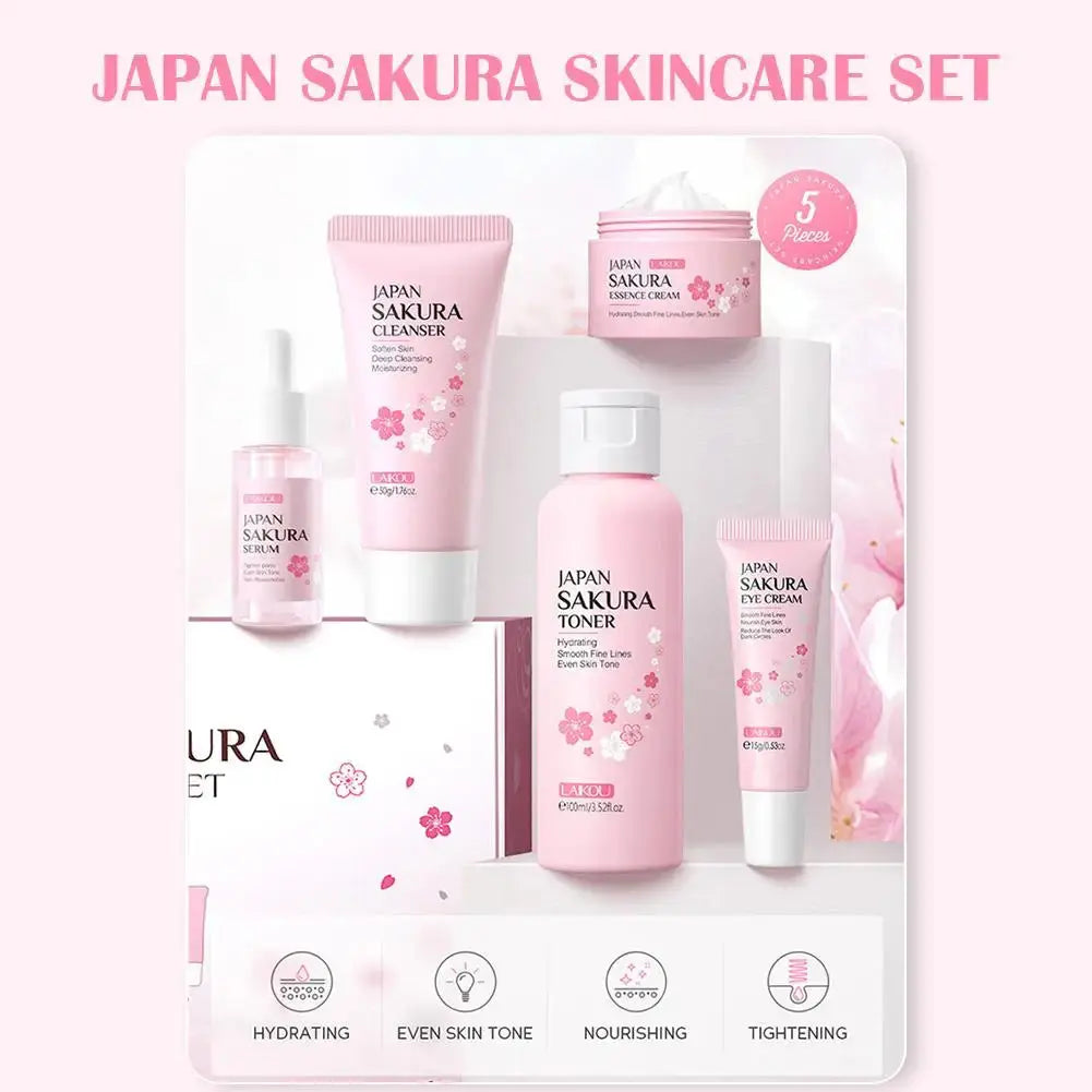 Set soin visage Japan Sakura Skincare
